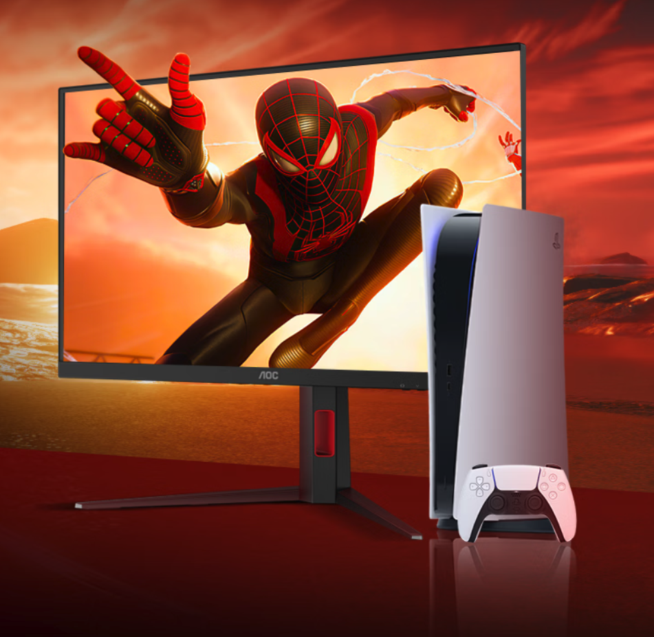 AOC Q27G4SMN显示器京东首销 2K 300Hz Mini LED配置1919元起